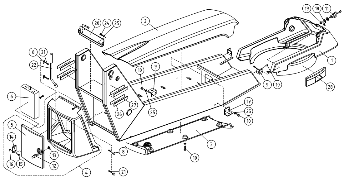 DINO 120T COVERS