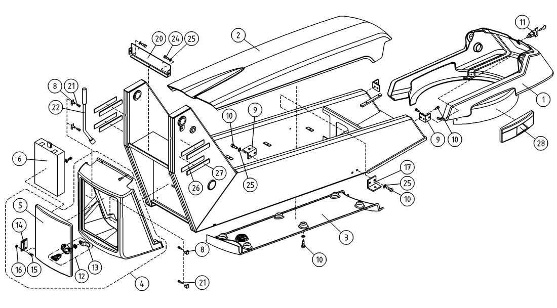 DINO 120T COVERS