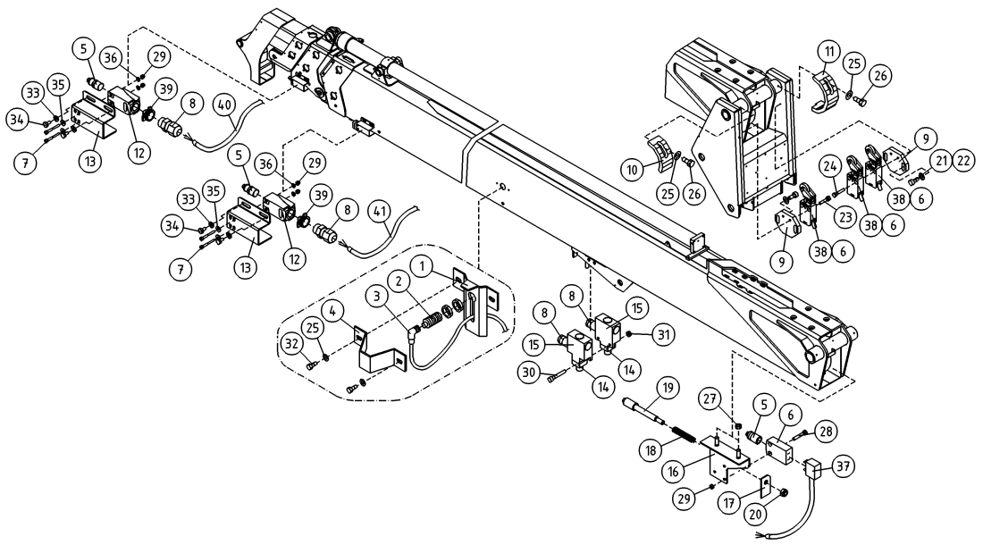 DINO 220XTCII LIMIT SWITCHES