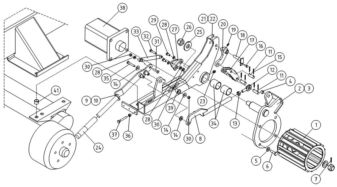 DINO 120T DRIVE MECHANISM