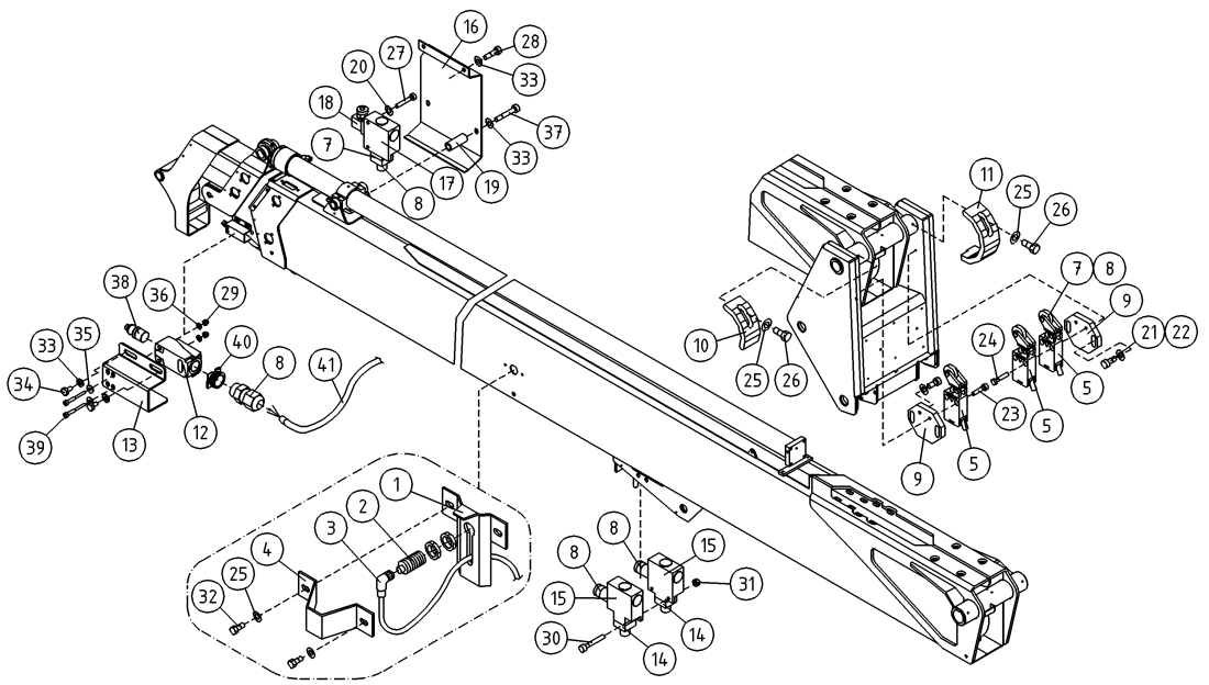 DINO 185XTCII LIMIT SWITCHES