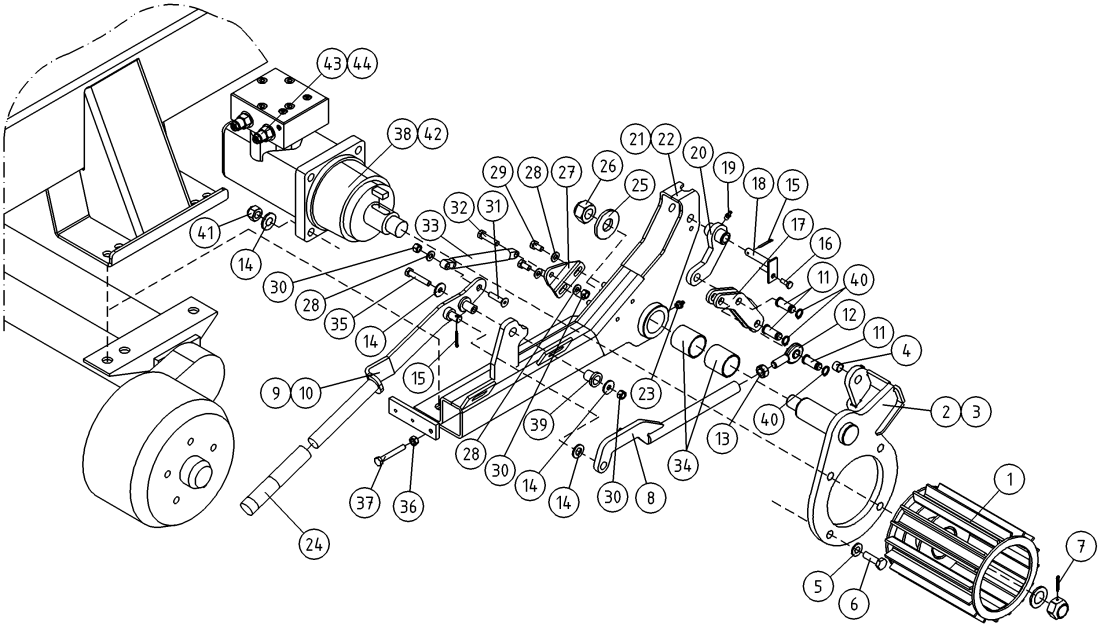 DINO 180XT DRIVE MECHANISM