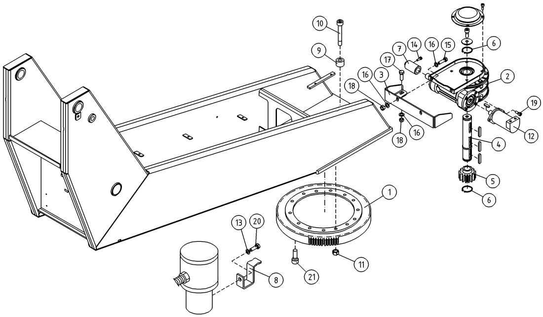 DINO 120TB ROTATION MECHANISM