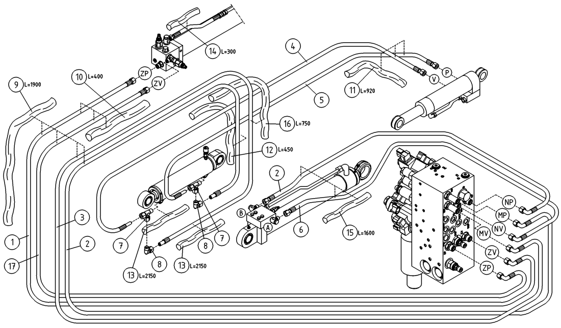 DINO 180XT HYDRAULICS, BOOMS