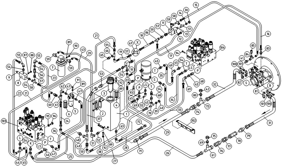 DINO 185XTCII HYDRAULICS, PUMPS, ACCESSORIES