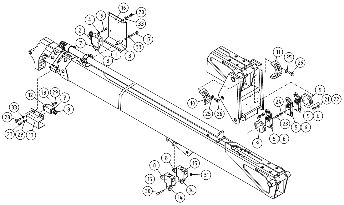 DINO 165XTC LIMIT SWITCHES