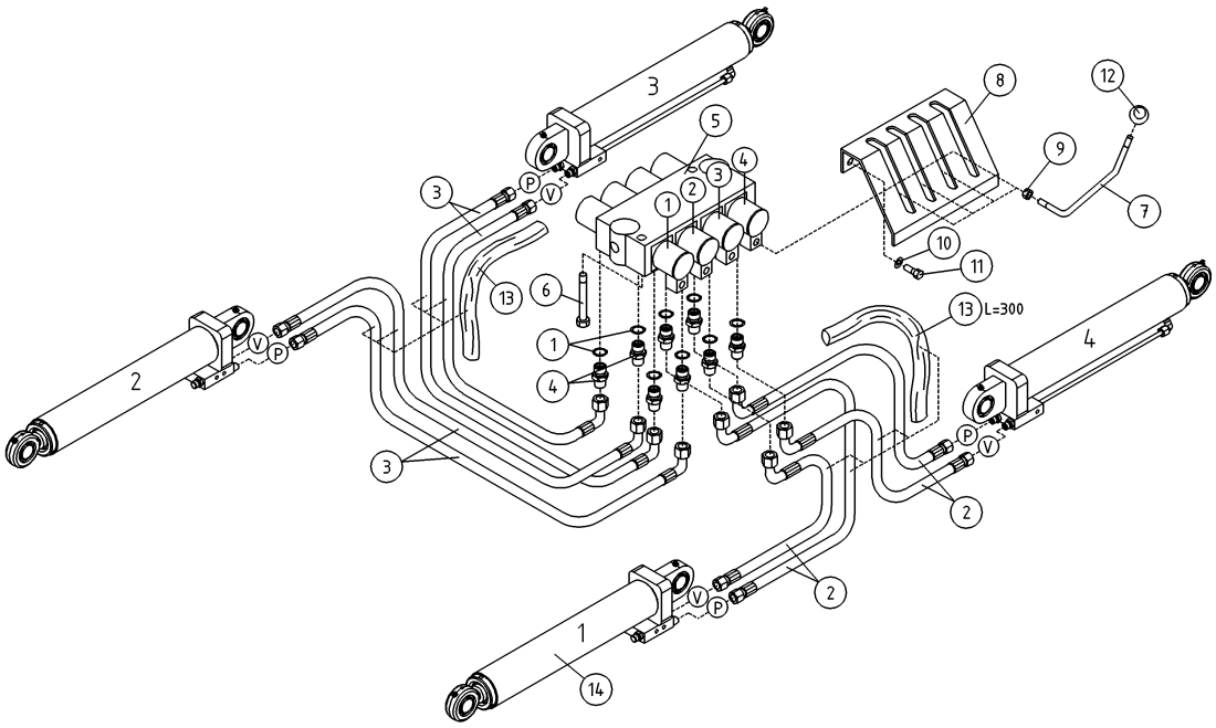 DINO 160XT HYDRAULICS, OUTRIGGER