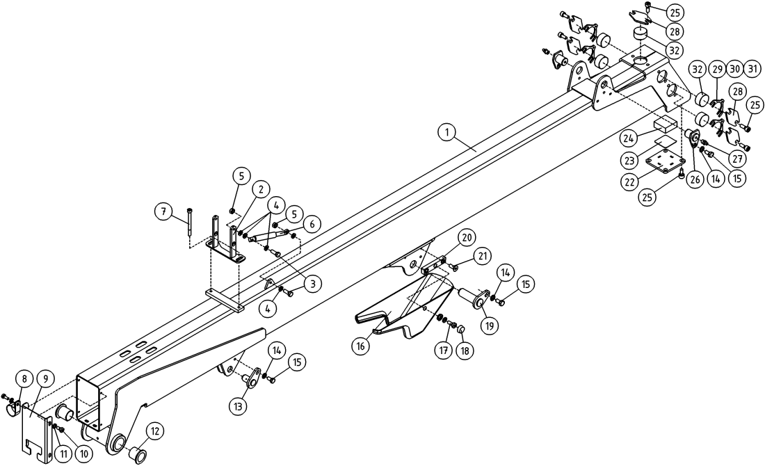 DINO 105TL MAIN BOOM