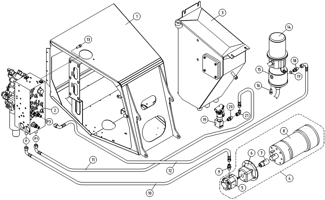 DINO 210XTB PRESSURE HYDRAULICS