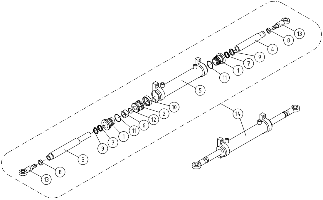 DINO 265RXT CYLINDER, TURNING