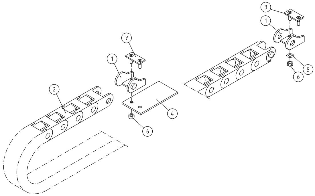 DINO 160XTII ENERGY TRANSFER CHAIN