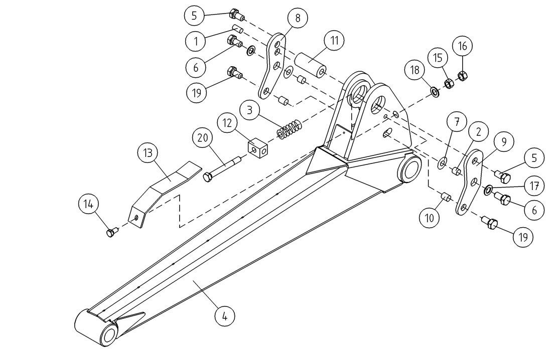 DINO 210XT OUTRIGGER