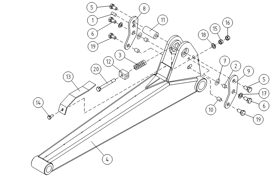 DINO 210XTBII OUTRIGGER