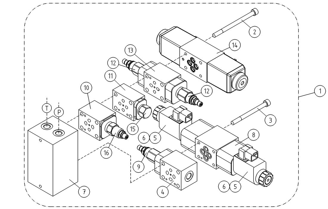 DINO 185XTS VALVE SET