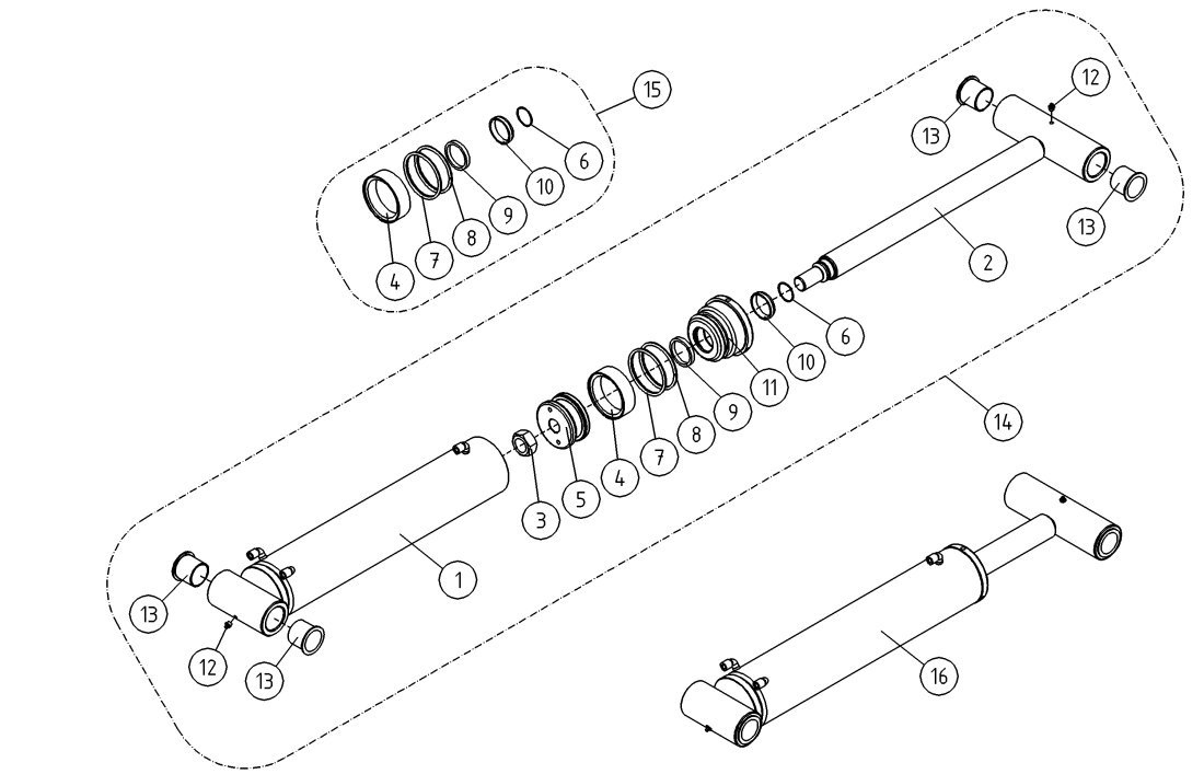 DINO 220XSE MASTER CYLINDER