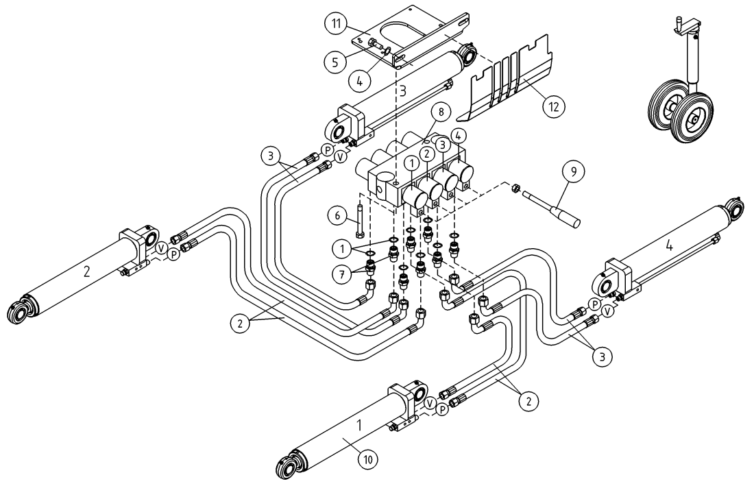 DINO  210XTII HYDRAULICS, OUTRIGGER