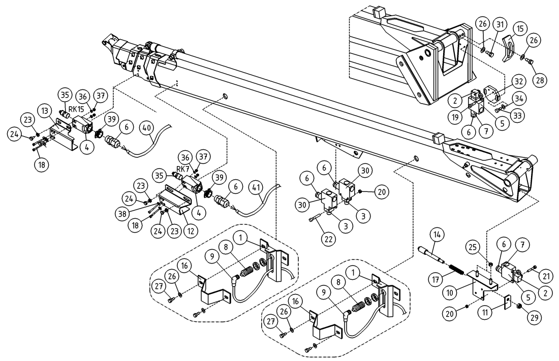 DINO 260XTD LIMIT SWITCHES