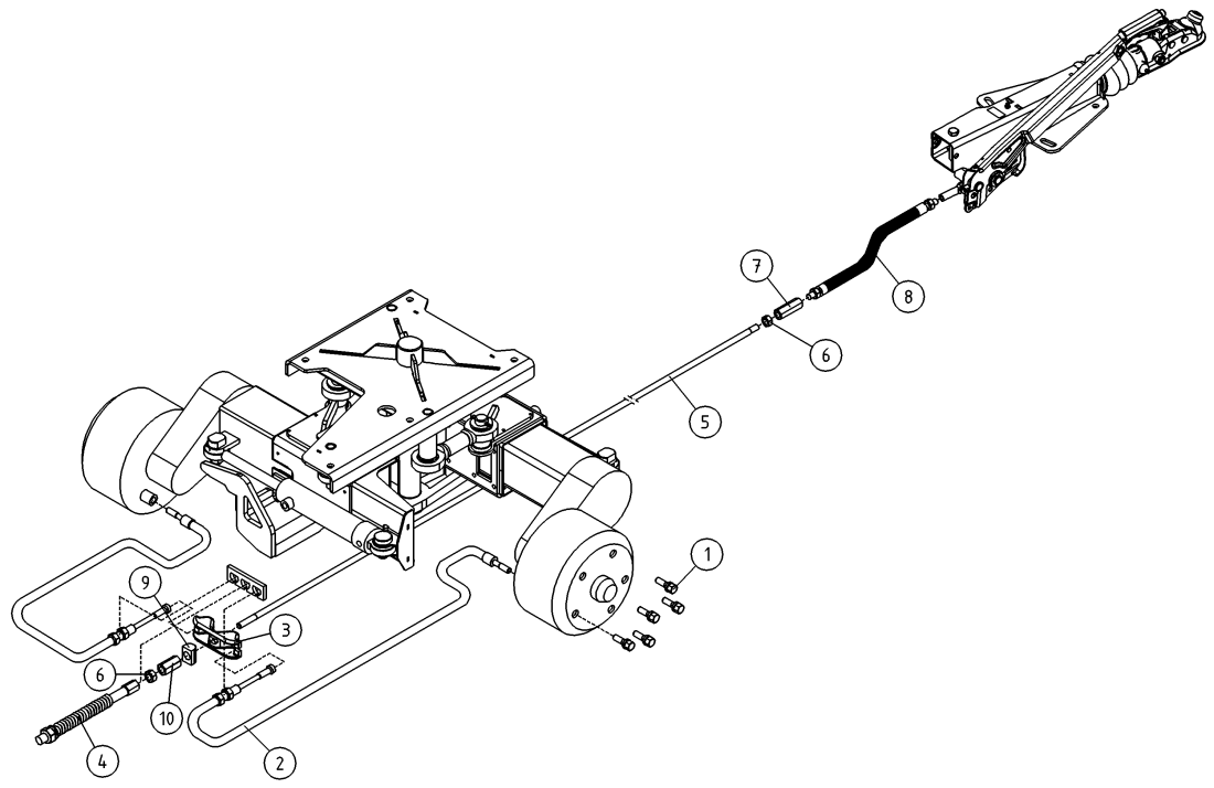 DINO 120TN BRAKE BEAMS