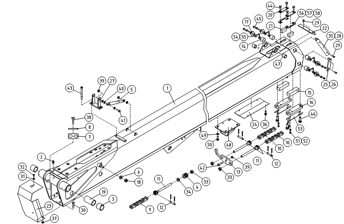 DINO 265RXT MAIN BOOM