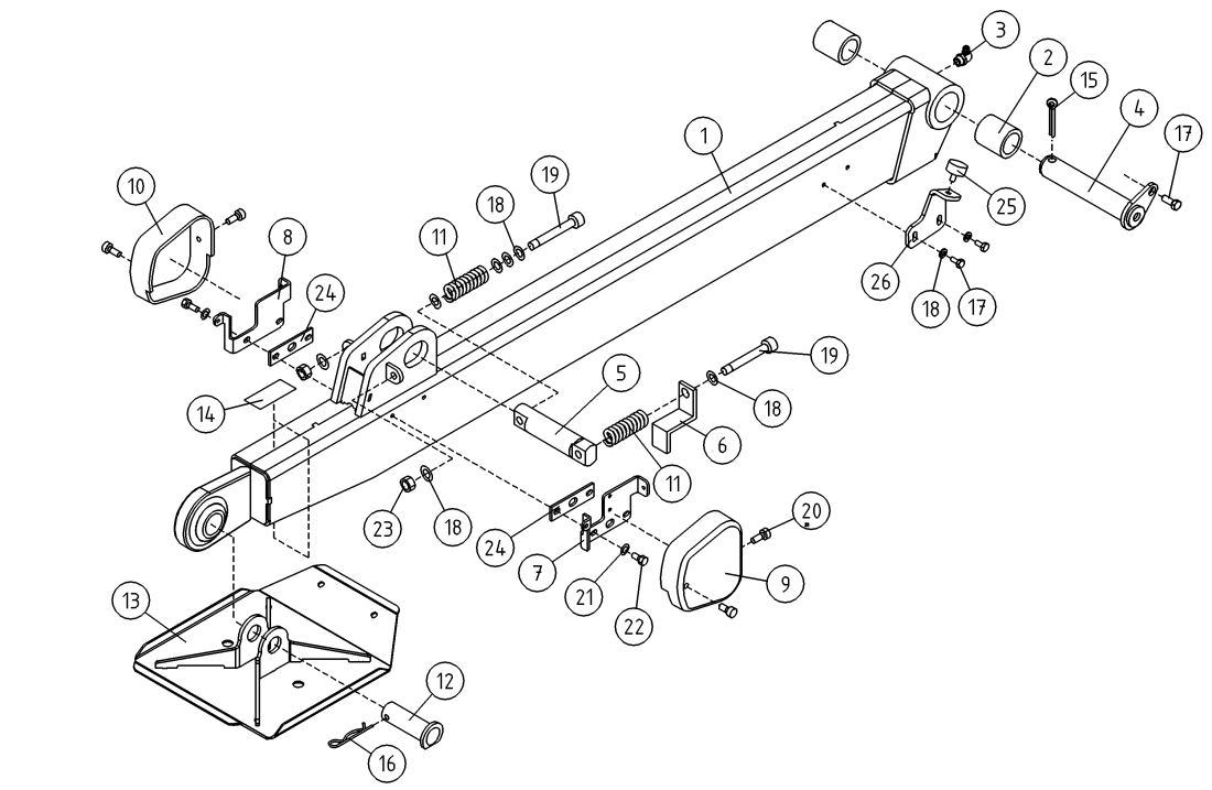 DINO 120T OUTRIGGER