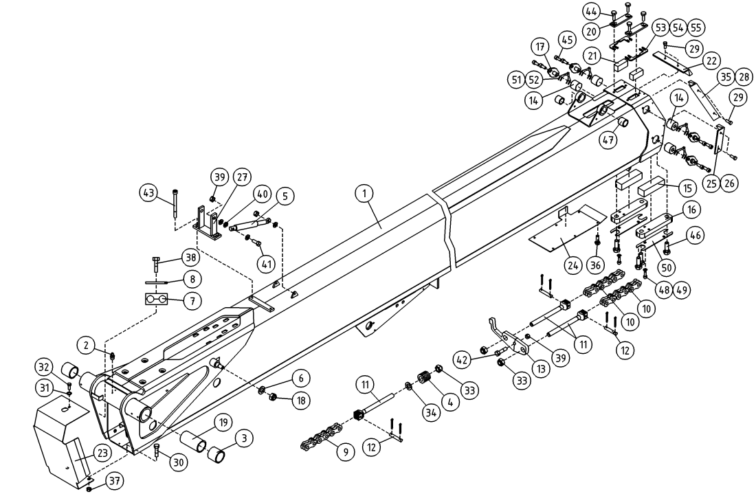 DINO 240RXT MAIN BOOM