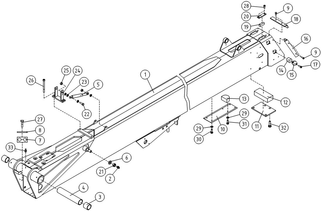 DINO 180T MAIN BOOM