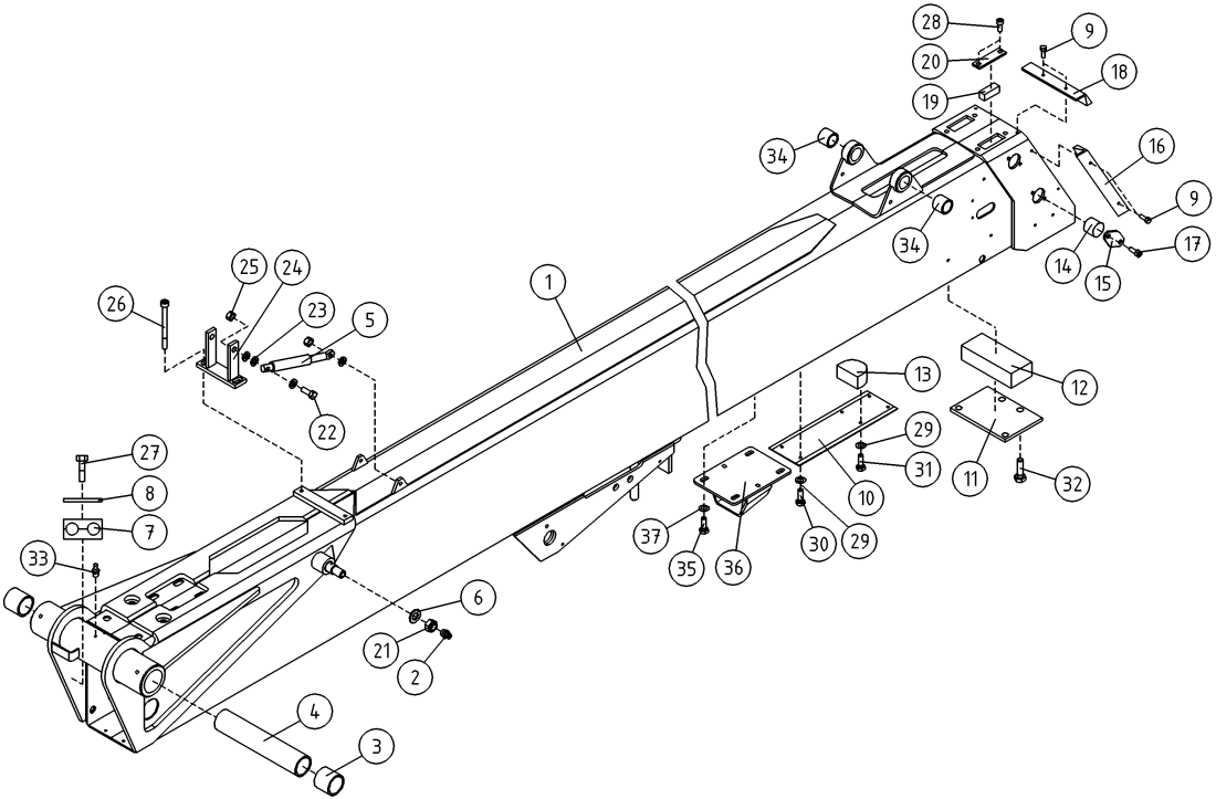 DINO 185XTC MAIN BOOM