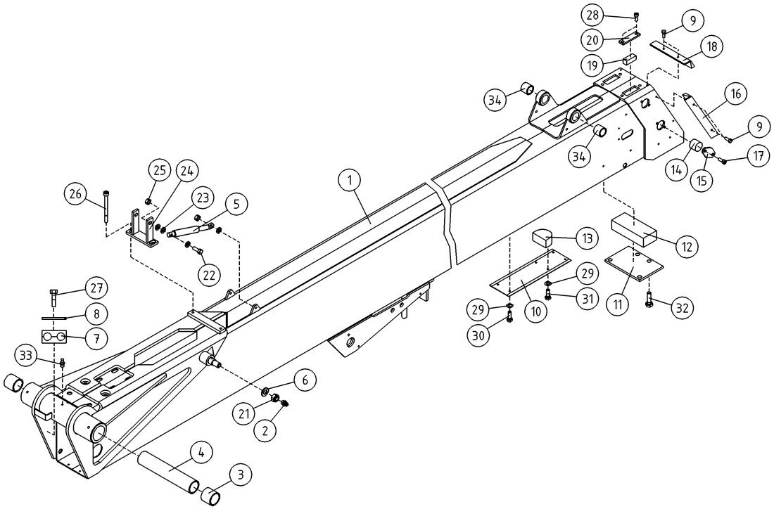 DINO 135TB MAIN BOOM