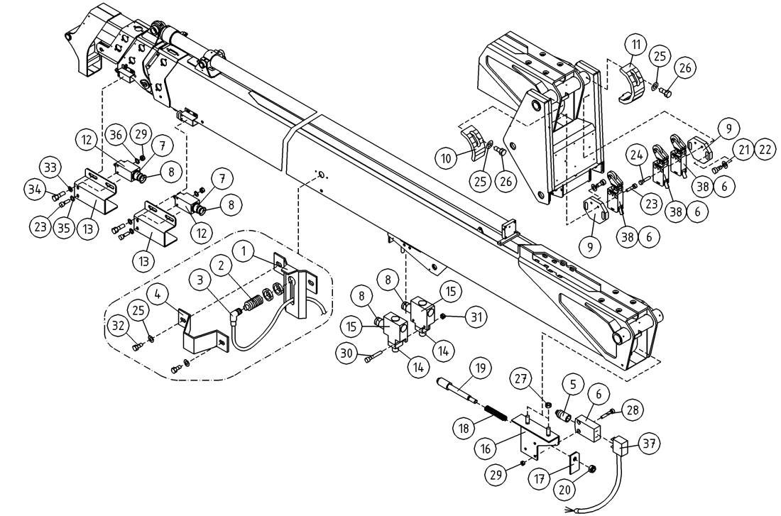 DINO 220XTC LIMIT SWITCHES