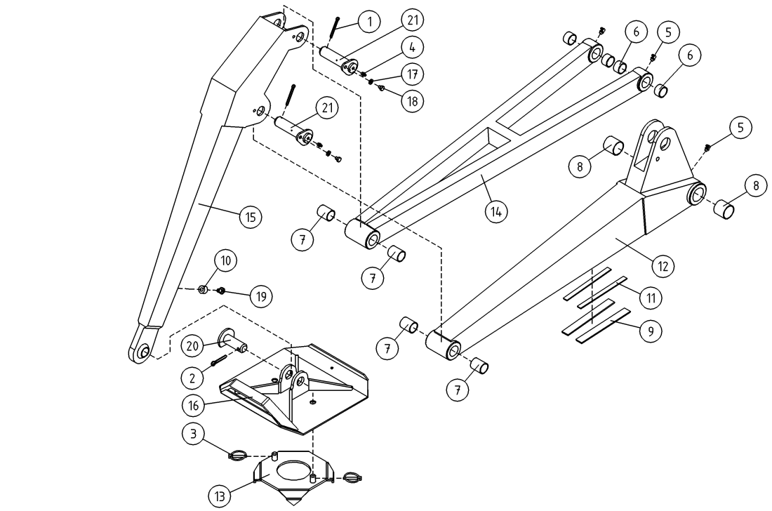 DINO 210XTB OUTRIGGER