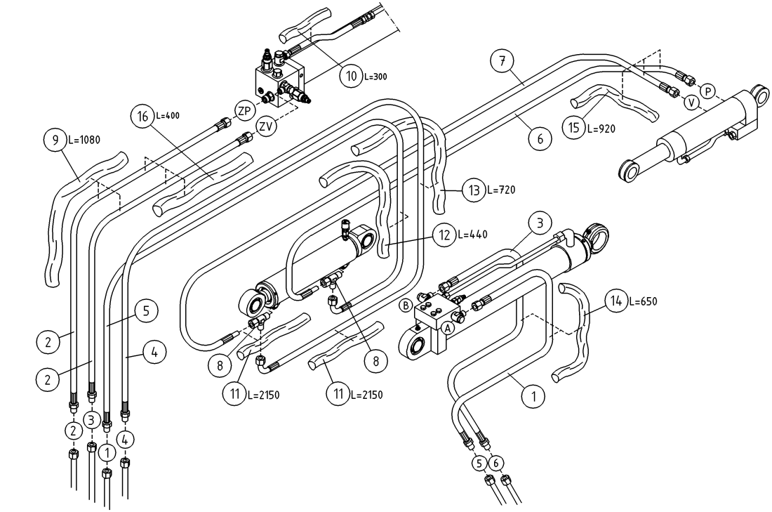 DINO 180TB HYDRAULICS, BOOMS