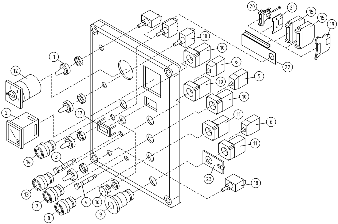 DINO 180T LOWER CONTROL BOX COVER