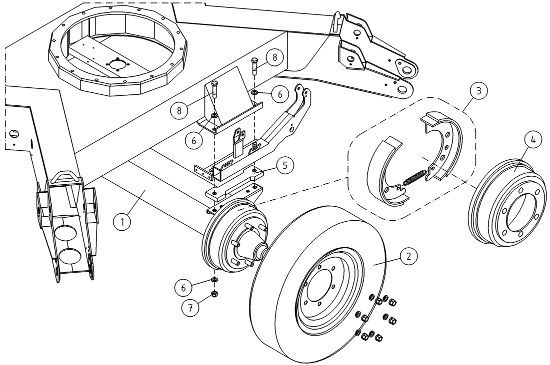 DINO  210XTII AXLE