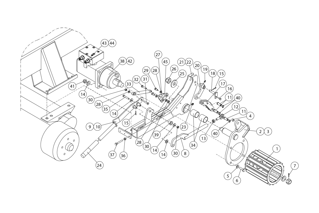 DINO 160XTII DRIVE MECHANISM