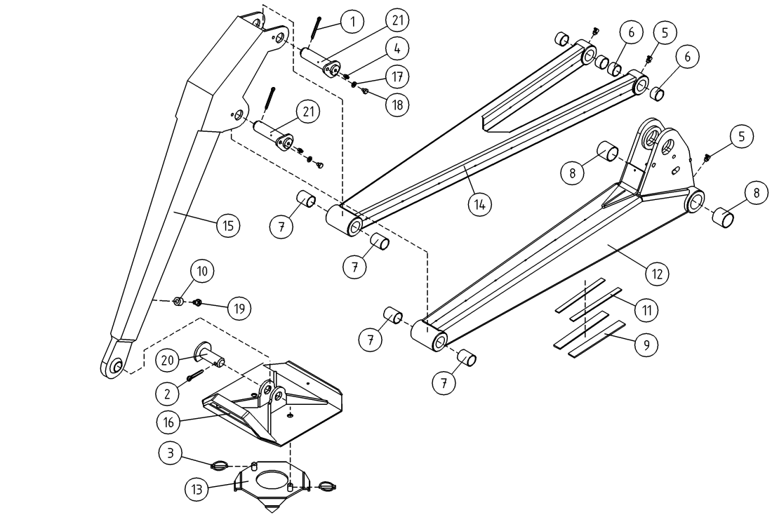 DINO  210XTII OUTRIGGER