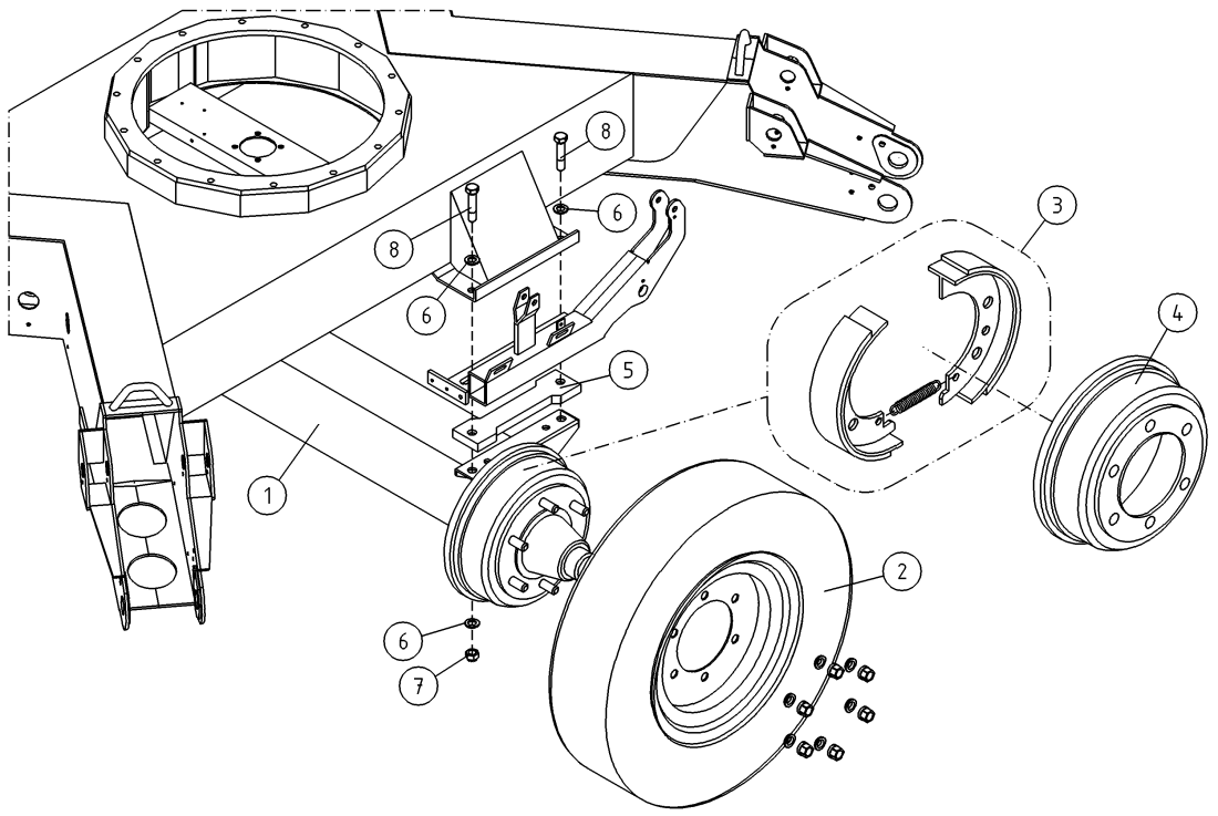 DINO  210XTII AXLE