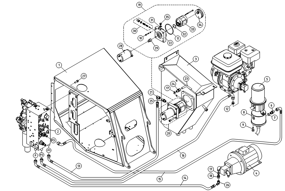 DINO 160XTII PRESSURE HYDRAULICS