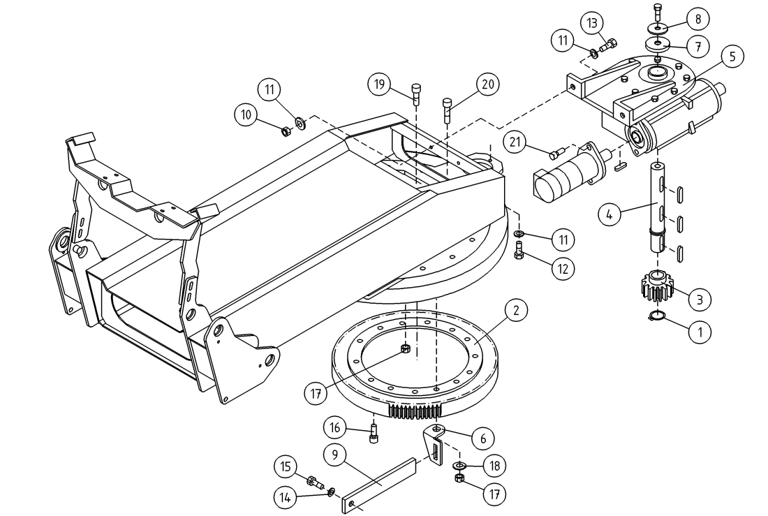 DINO 260XTD ROTATION MECHANISM