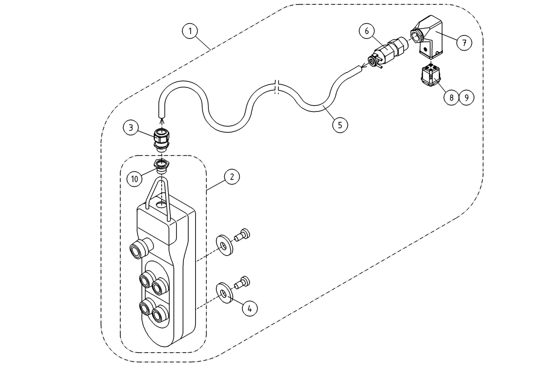 DINO 260XTD DRIVE UNIT REMOTE CONTROL