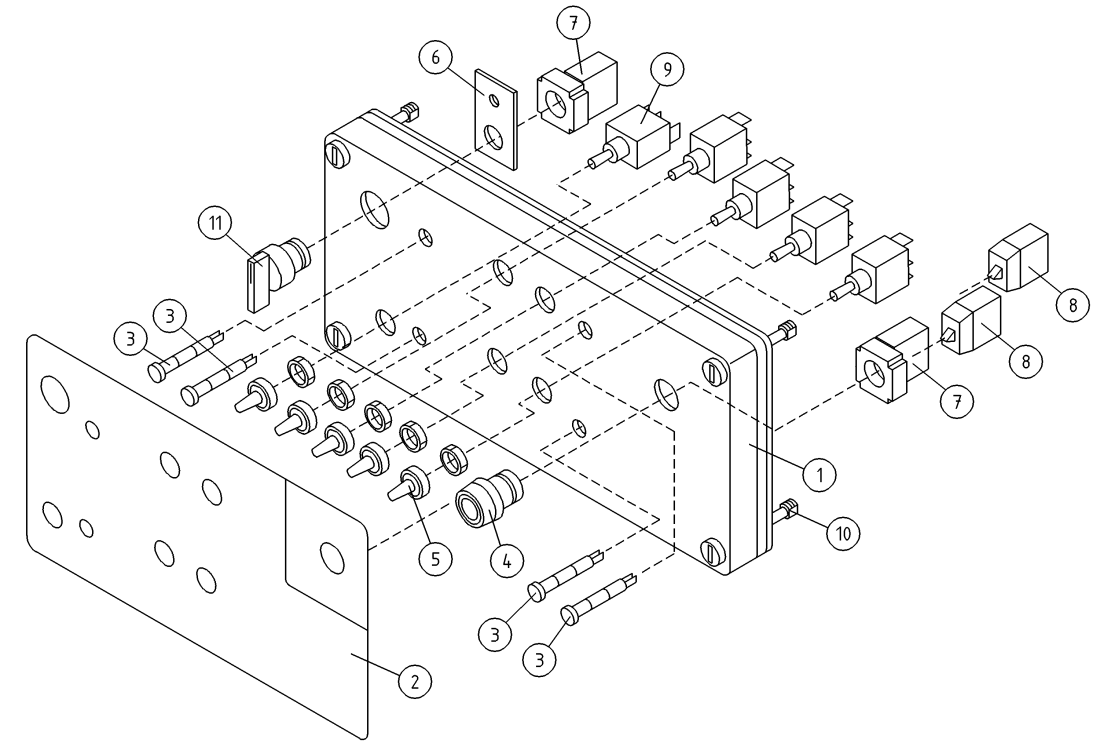 DINO 260XTD COVER FOR OUTRIGGER CAPSULE