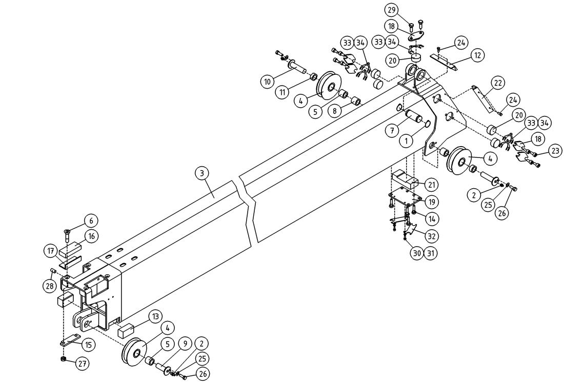 DINO 185XTS INTERMEDIATE BOOM