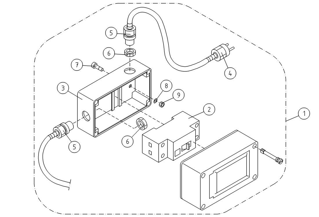 DINO 260XTD FAULT CURRENT SAFETY SWITCH, USA