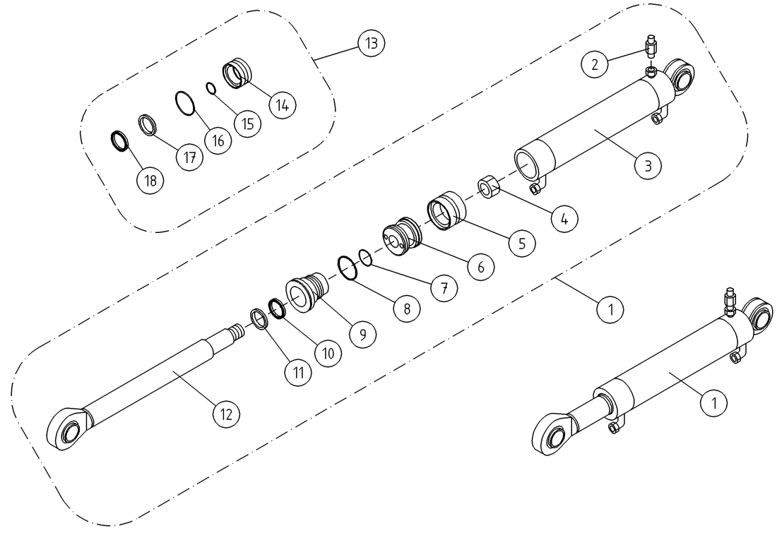 DINO 120T MASTER CYLINDER