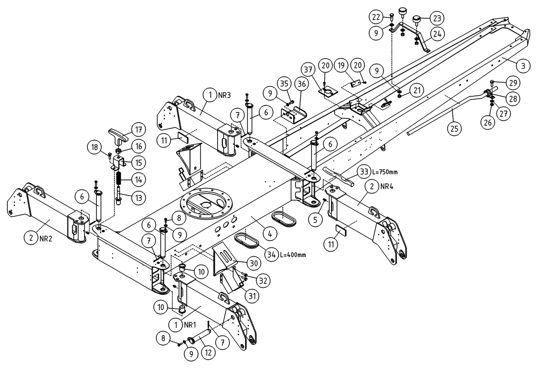 DINO 120TN CHASSIS