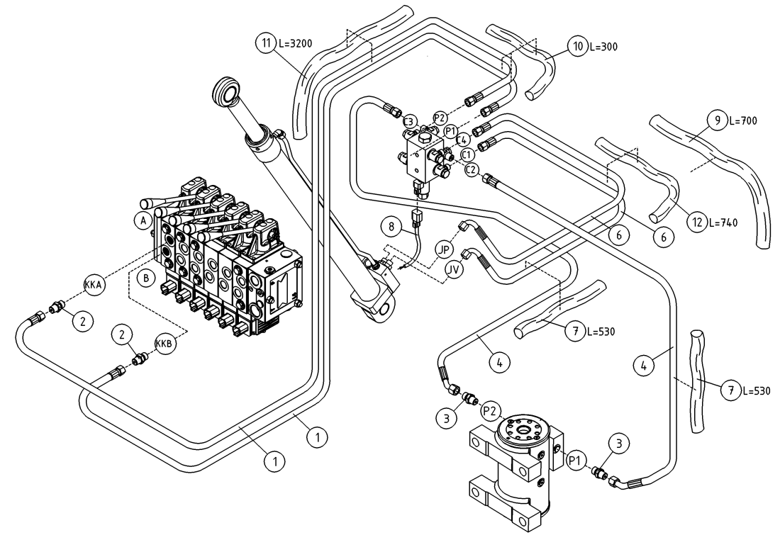 DINO 185XTS HYDRAULICS, PLATRORM