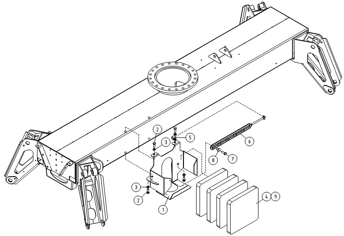 DINO 105TL EXTRA OUTRIGGER PADS