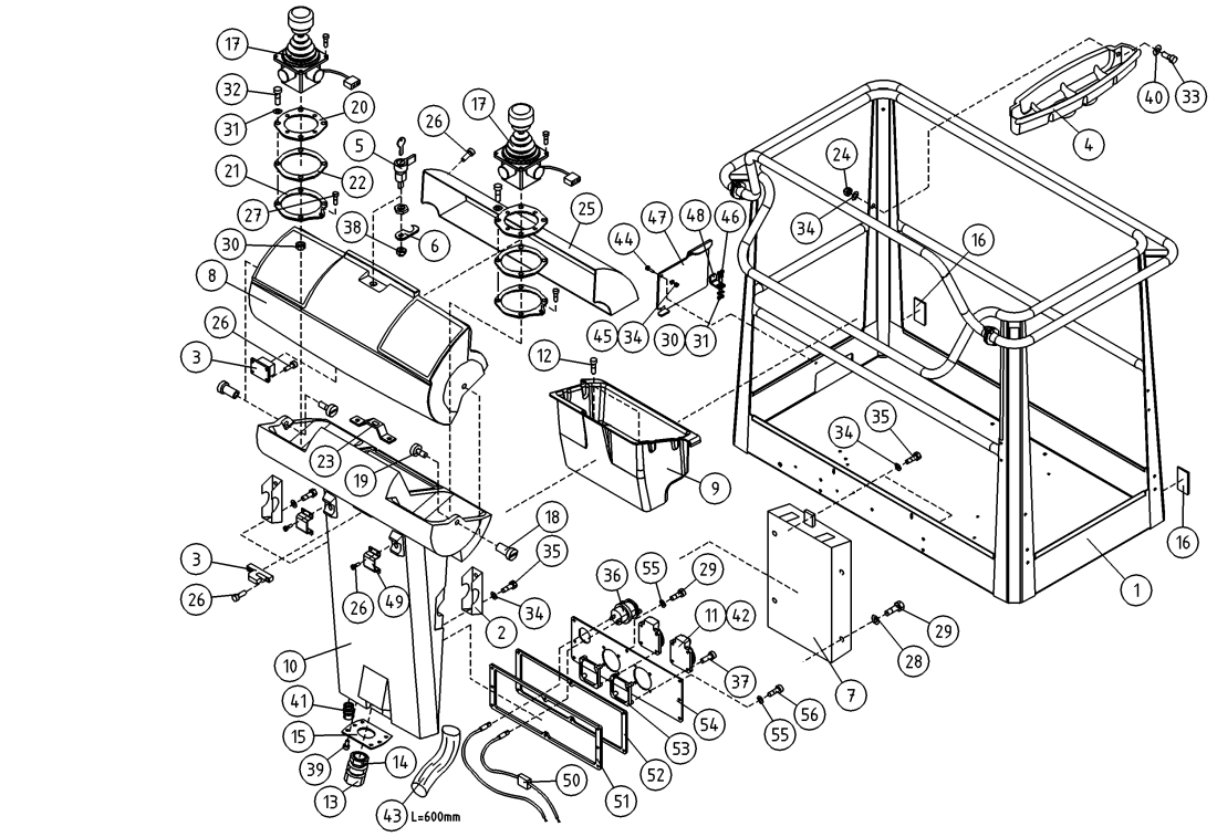 DINO 160XTII PLATFORM, OPTION