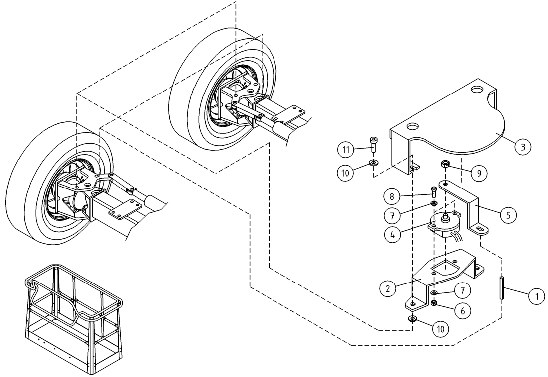 DINO 265RXT STEERING ANGLE