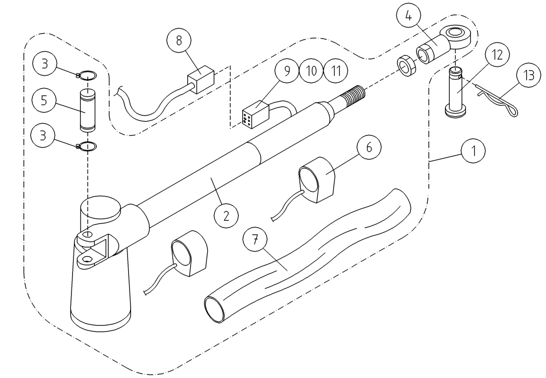 DINO 220XTC ROTATION MOTOR