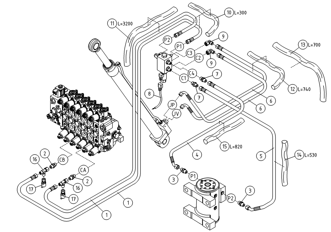 DINO 185XTS HYDRAULICS, PLATRORM